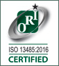 ISO 13485-2016 Certified